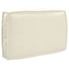 vidaXL Padi cream 60 x 40 x 12 cm Oxfordi kangas