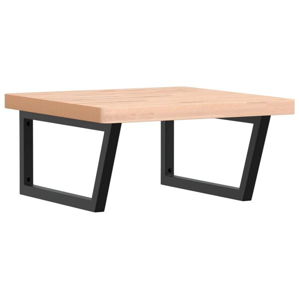 vidaXL seinale kinnitatav valamuriiul, teras ja p&ouml;&ouml;kpuit