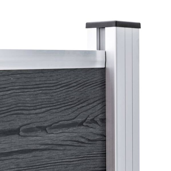 vidaXL aiapostid, 3 tk, alumiinium, 185 cm