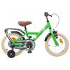 vidaXL Laste Bike 14 Tolli 3-5 Aastat Roheline