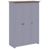 vidaXL 3 uksega riidekapp hall 118x50x171,5 cm m&auml;nd Panama sari
