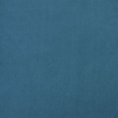 vidaXL lastediivan, sinine, 70 x 45 x 33 cm, samet