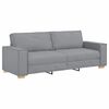 vidaXL Diivan 3 pcs Helehall 220 x 80 x 84 cm Lina-segu kangas
