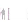vidaXL lahtitõmmatav terrassi külgsein, 180 x 300 cm, kreemjas