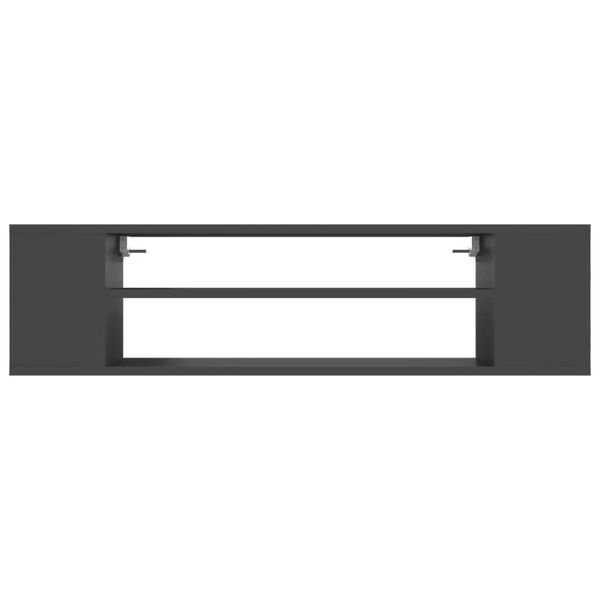 vidaXL seina TV-kapp, hall, 100 x 30 x 26,5 cm, puitlaastplaat