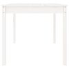 vidaXL aialaud, valge, 82,5 x 82,5 x 76 cm, männipuit