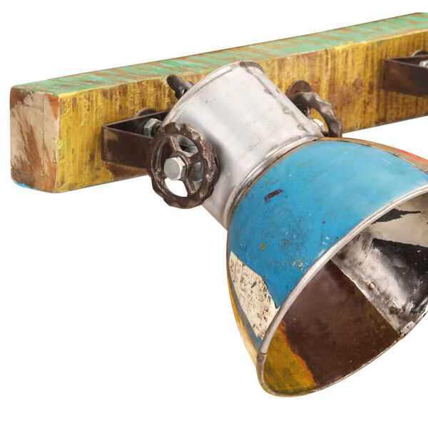 vidaXL t&ouml;&ouml;stuslik seinalamp, mitmev&auml;rviline, 90 x 25 cm E27