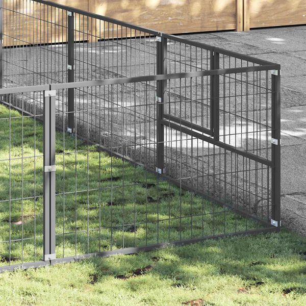 vidaXL koeraaedik, h&otilde;be, 54 m&sup2;, teras