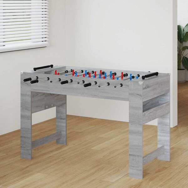 vidaXL Foosball laud Hall Sonoma 125 x 60,5 x 80 cm Tehispuit