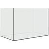 vidaXL Akvaarium ladustamisega L&auml;bipaistev 60 x 35 x 40 cm Klaas