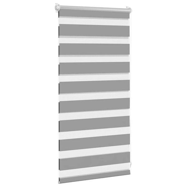 vidaXL Sebraruloo 40,9 x 100 cm, kangas, laius 36,7 cm, hall