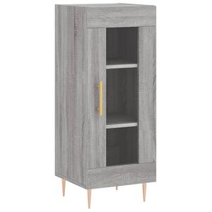vidaXL puhvetkapp, hall Sonoma tamm, 34,5x34x90 cm, tehispuit