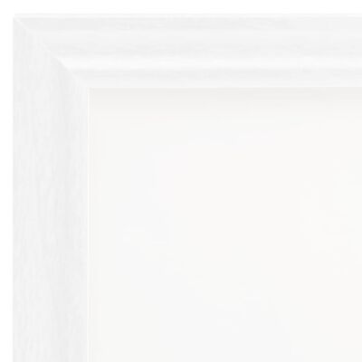 vidaXL pildiraamikomplekt 5 tk, lauale, valge, 21 x 29,7 cm, MDF