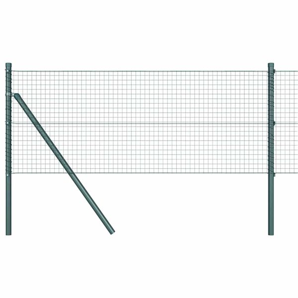 vidaXL Aiapost Roheline 50 x 0,6 m (25 x 25 mm mesh) Terased ja PVC