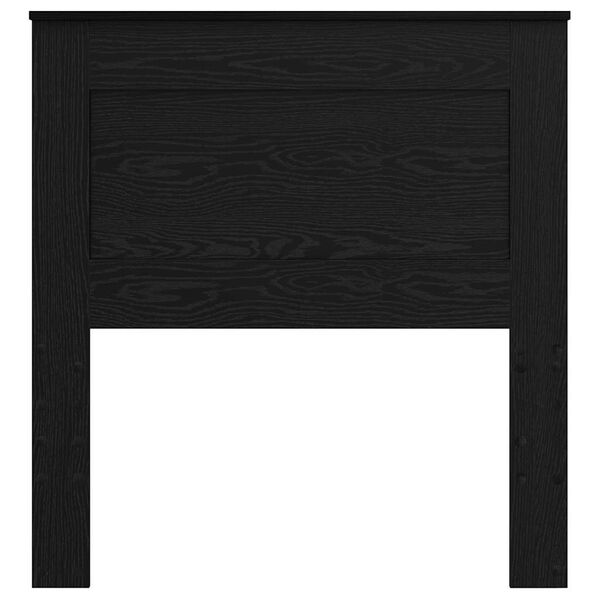 vidaXL Peats peaga Must tamm 75 cm Tehispuit