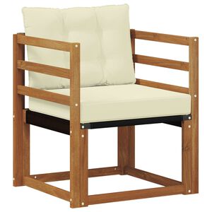 vidaXL V&auml;li diivanikomplekt Tugev acacia puit ja Textilene