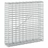 vidaXL Gabion 5 mm Traadi ja 5x2,5 cm V&otilde;rguga 50x10x50 cm