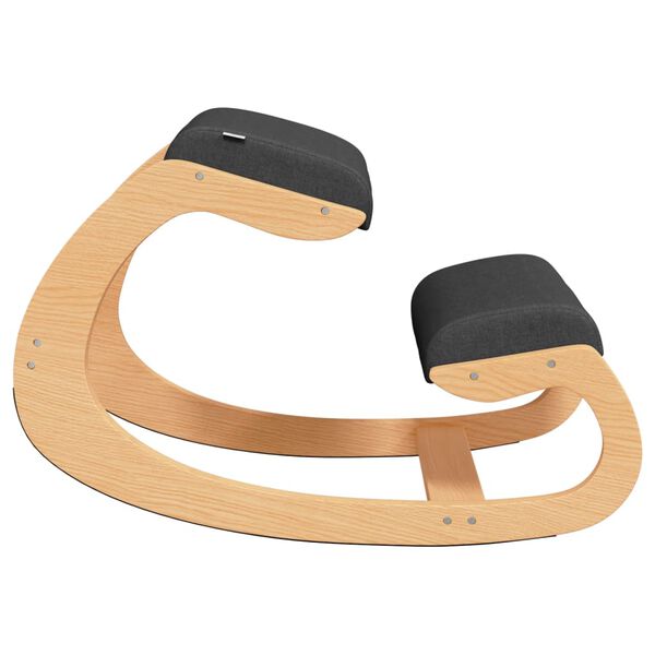 vidaXL p&otilde;lvitustool, must, 55 x 84 x 55 cm, kasevineer