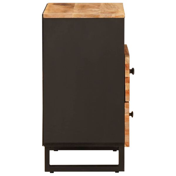 vidaXL Voodikapp sahtliga Pruun 50 x 33 x 62 cm Tugev mango puu