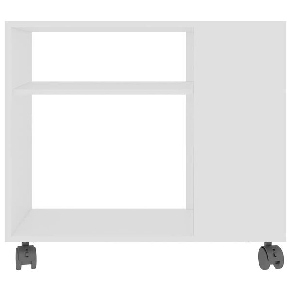 vidaXL lisalaud, valge, 70 x 35 x 55 cm tehispuit