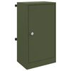 vidaXL postkast ladustamisega Oliiviroheline 30 x 20 x 55 cm Teras