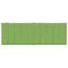 vidaXL p&auml;evitustooli padi, roheline, 186x58x4 cm, kangas