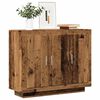 vidaXL puhvetkapp Old Wood 92x35x75 cm Engineered Wood