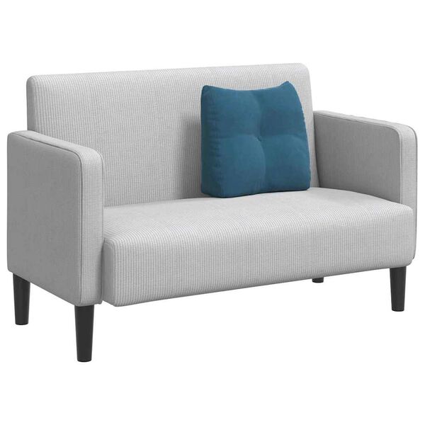 vidaXL Seljatugi padi Sinine 45 x 24 x 50 cm Samet