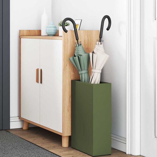 vidaXL Hoidik ja riputustugi Oliiviroheline 28 x 12 x 41 cm Teras