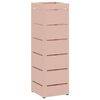 vidaXL Vihm Varjupaik ladustamisega Roosa 15,5 x 15,5 x 49 cm Teras