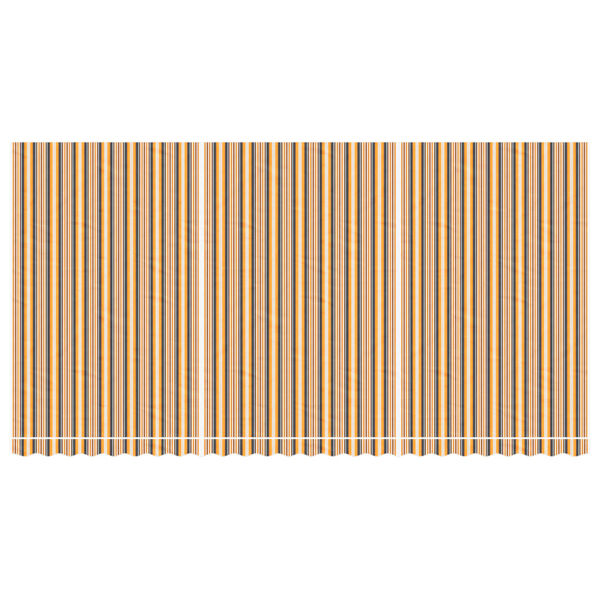 vidaXL varikatuse asenduskangas, mitmevärviline, triibuline, 6 x 3 m
