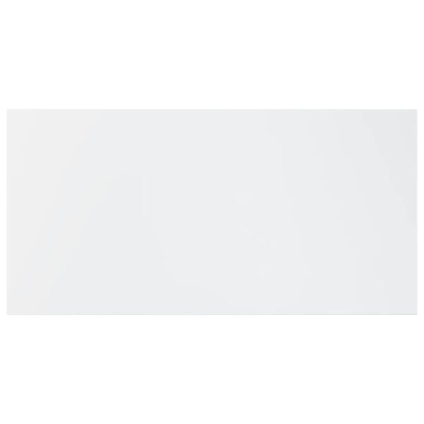 vidaXL riiuliplaadid 4 tk, k&otilde;rgl&auml;ikega valge, 80x40x1,5 cm, tehispuit