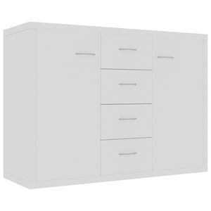 vidaXL puhvetkapp valge 88 x 30 x 65 cm, tehispuit