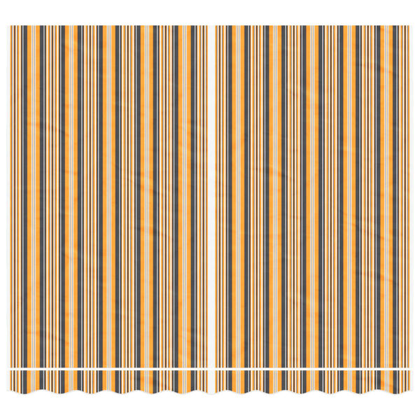 vidaXL varikatuse asenduskangas, mitmevärviline, triibuline, 3x2,5 m