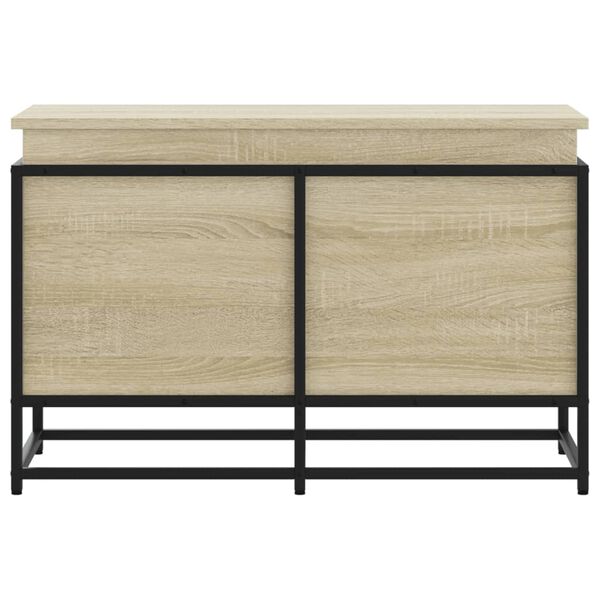 vidaXL kaanega hoiukast, Sonoma tamm, 80x40x51,5 cm, tehispuit