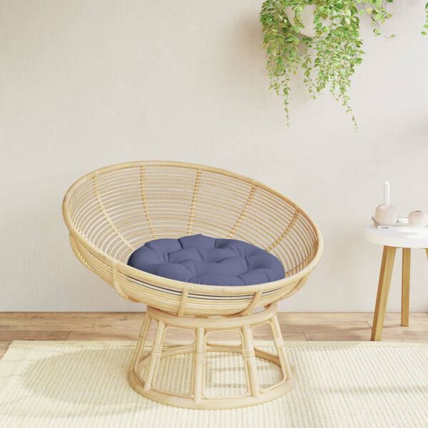 vidaXL &uuml;mmargune istmepadi, tumesinine, &Oslash;60 x11 cm, oxford kangas