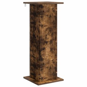 vidaXL Taimede alus Suitsutatud tamm 30,5 x 30 x 80,5 cm Tehispuit