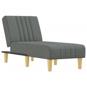 vidaXL kanapee, tumehall, kangas