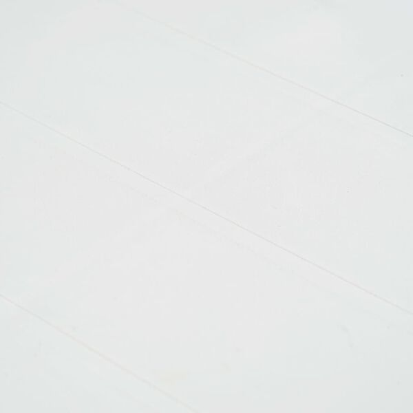 vidaXL aialaud 150 x 90 x 72 cm rotangi välimusega plast, valge