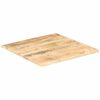 vidaXL lauaplaat tugevast mangopuidust 25&ndash;27 mm 80 x 80 cm