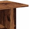 vidaXL ratastega telerikapp Old Wood 80x40x45 cm Engineered Wood