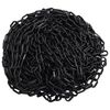 vidaXL hoiatuskett, must, plast, 30 m, &Oslash;4 mm