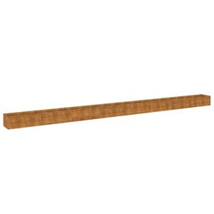 vidaXL taimekast, 770 x 50 x 36 cm, Corten-teras