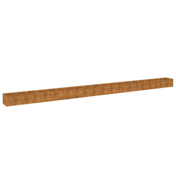 vidaXL taimekast, 770 x 50 x 36 cm, Corten-teras