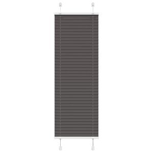 vidaXL plisseeritud ruloo must 40x100 cm kanga laius 39,4 cm pol&uuml;ester