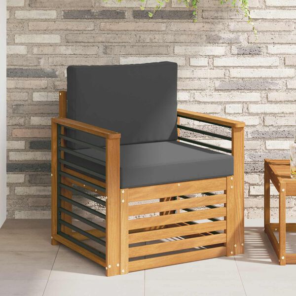 vidaXL V&auml;li diivanikomplekt padjaga Neutraalne 71 x 63 x 73 cm