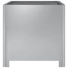 vidaXL aia taimekastid 2 tk, 40x40x40 cm, tsingitud teras