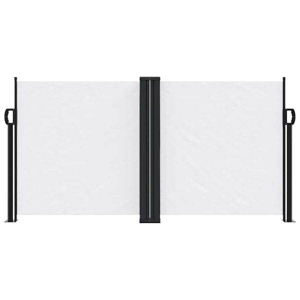 vidaXL lahtit&otilde;mmatav k&uuml;lgsein, valge, 120 x 600 cm