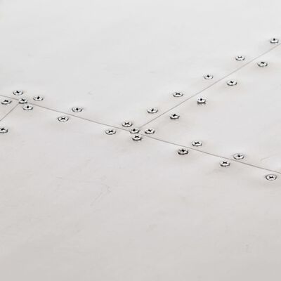 vidaXL kirjutuslaud, hõbedane, 112 x 50 x 76 cm, metall