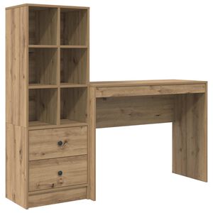 vidaXL Laud K&auml;sit&ouml;&ouml;puu 145,5 x 40 x 127 cm 2 tk